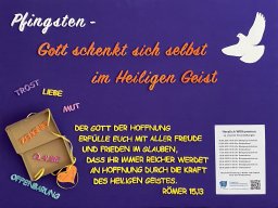 Juni 2025: Pfingsten - Gott schenkt sich im Heiligen Geist